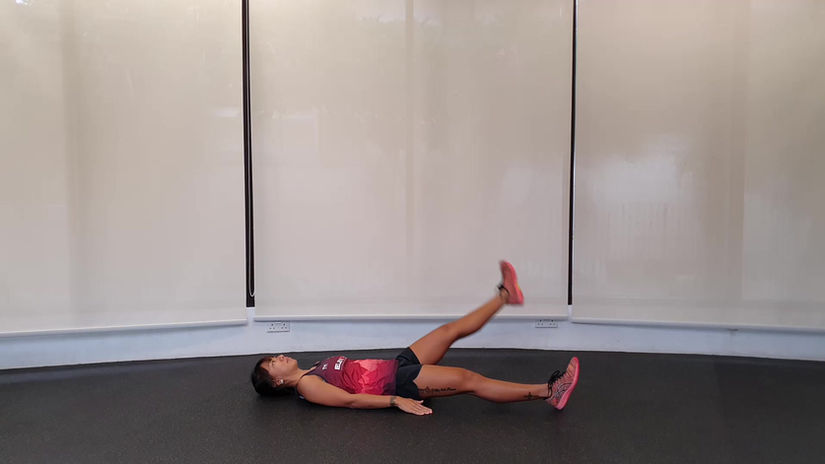 Unilateral Leg Circles